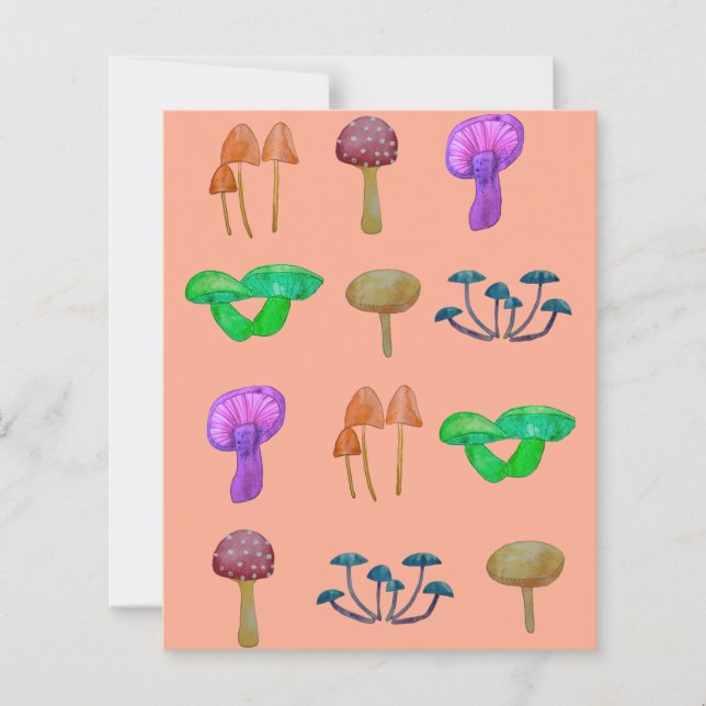 Simple mushroom pattern (Front)