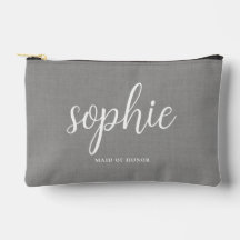 Simple Name Crew Wedding Party Bridesmaid Gift