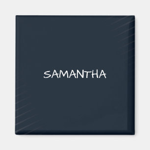 Simple Name Personalised Magnet