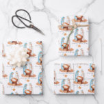 Simple Nativity Pattern Script Merry Christmas Wrapping Paper Sheet<br><div class="desc">Simple Nativity Pattern Script Merry Christmas. A minimalist style pattern with Mary,  Joseph and baby Jesus in a manger,  and Merry Christmas in an informal handwriting style.</div>