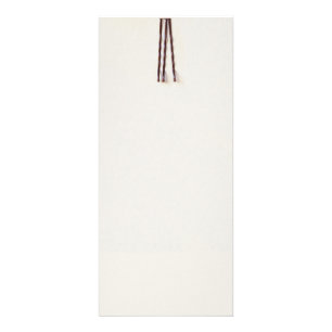 Simple Natural and Organic Hair Salon  Modern Rack Card