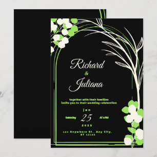 simple nature  invitation
