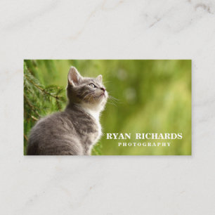 Simple Nature Professional Photography Business Card