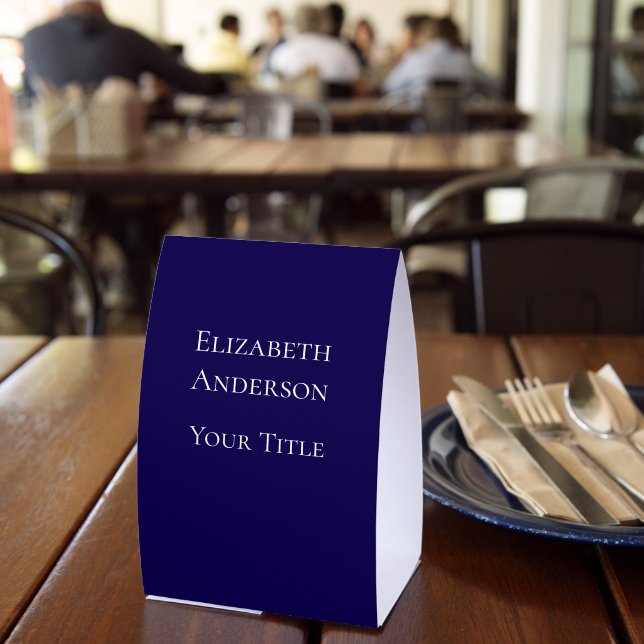 Simple Navy Blue Name  (Insitu(Restaurant))