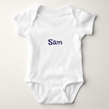Simple Navy Personalised Name