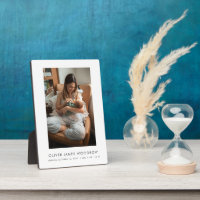 Simple New Baby And Mum Photo