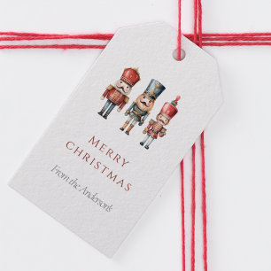 Simple nutchracker christmas Gift Tag