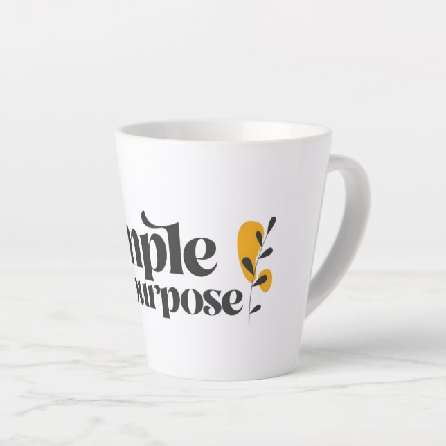 Simple on Purpose Mug (Right Angle)