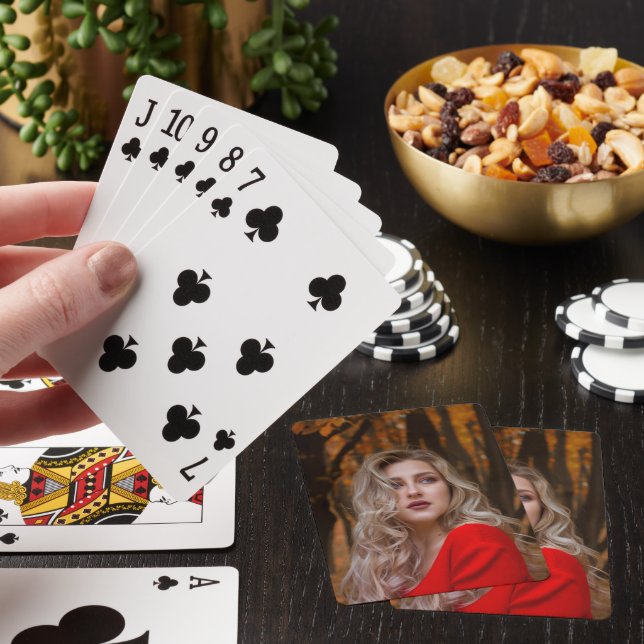 Simple One Photo Playing Cards (In Situ)