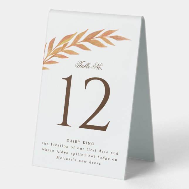 Simple Orange Branch Event (Back)