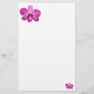 Simple Orchid Stationery