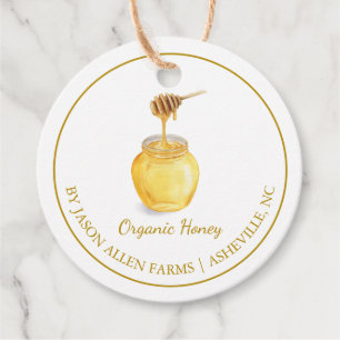 Simple Organic Honey Hang Tag