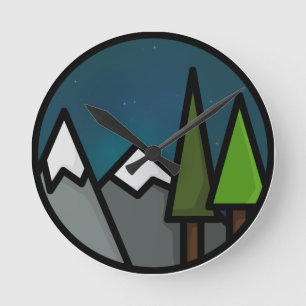 Simple Outdoors Clock