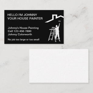 Simple Painter Business Cards