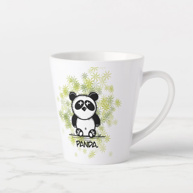 Simple Panda Latte Mug (Right)