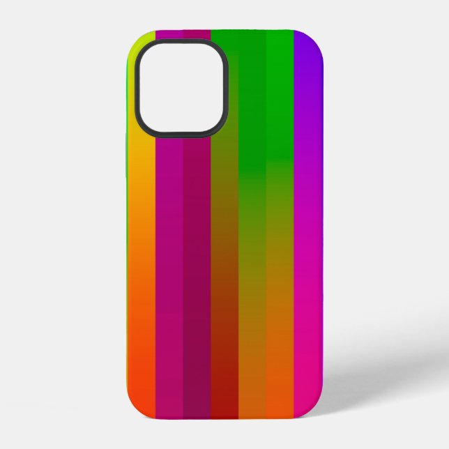 simple parallel vertical lines background. abstrac iPhone case (Back)