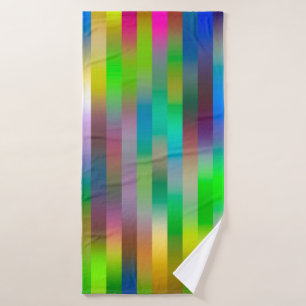 simple parallel vertical lines pattern   abstract  bath towel