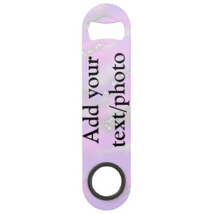 Simple pastel glitter colourful add your text phot