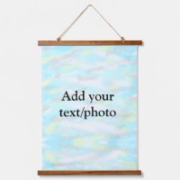 Simple pastel glitter colourful add your text phot