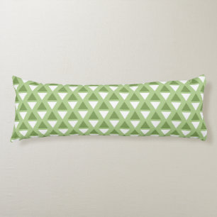 Simple pastel green pattern body cushion