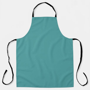 Simple Pastel Green Solid Colour  Apron