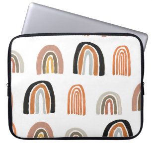 Simple Pastel Rainbow Kids Style Laptop Sleeve
