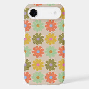 Simple Pastel Vintage Flower Pattern