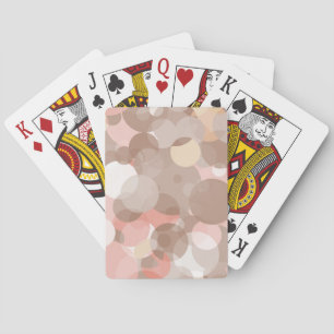 Simple Pattern - Circles Playing Cards