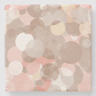 Simple Pattern - Circles Stone Coaster