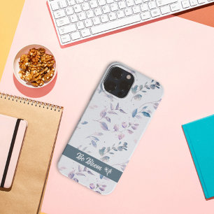 Simple pattern leaves iPhone Case