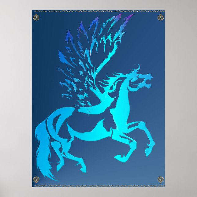 Simple Pegasus Poster (Front)
