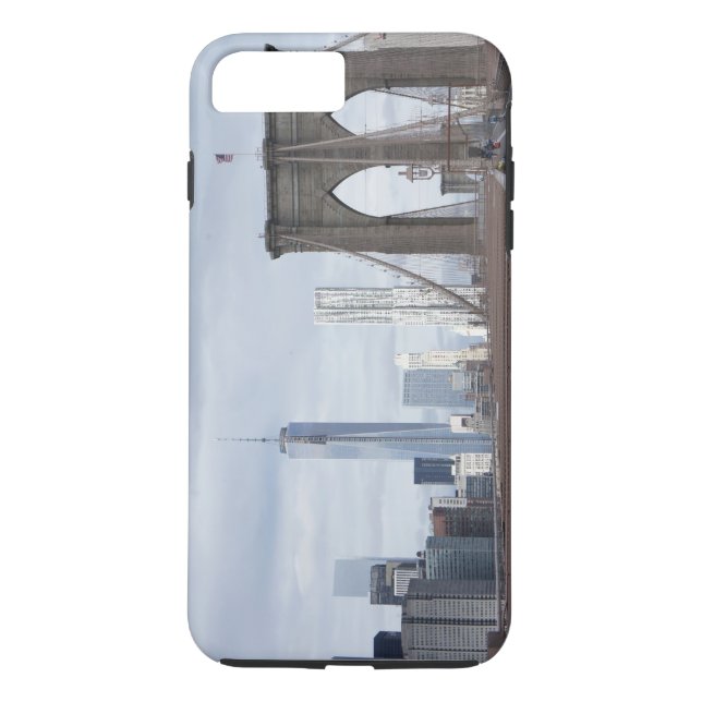 Simple Personalised Brooklyn Bridge Case-Mate iPhone Case (Back)