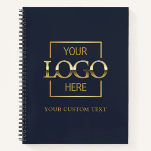 Simple Personalised Business Logo Promotional  Notebook