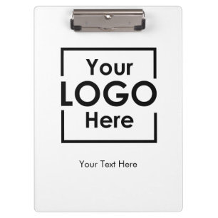 Simple Personalised Business Logo Text Corporate  Clipboard
