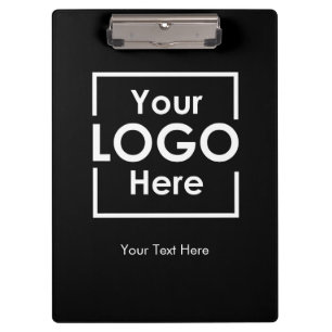 Simple Personalised Business Logo Text Corporate  Clipboard