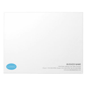 Simple Personalised, Custom Design Notepad