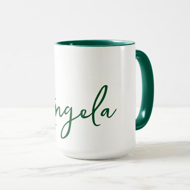 Simple Personalised  Mug (Front Right)