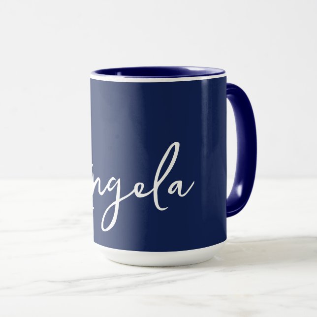 Simple Personalised  Mug (Front Right)