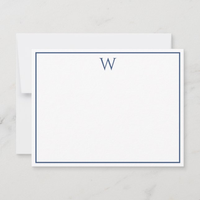 Simple Personalised Note Cards  (Front)