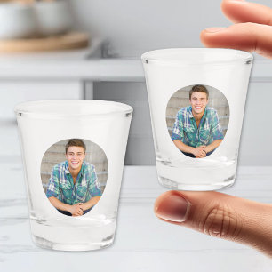 Simple Personalised Photo Shot Glass