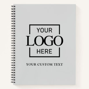 Simple Personalized Business Logo Promotional Notebook