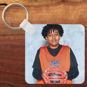 Simple Personalized Photo Keychain