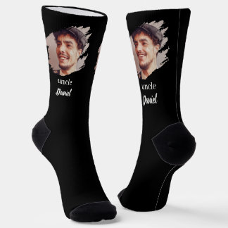 Simple Personalized Photo Socks