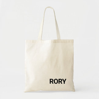 Simple Personalized Tote Bag