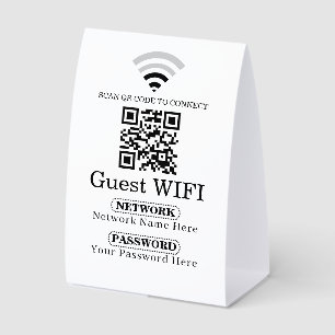 Simple Personalized Wi-fi Network QRcode Password