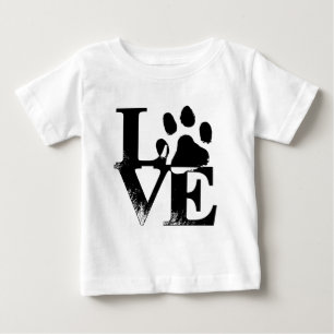 Simple Pet Love Paw Baby T-Shirt