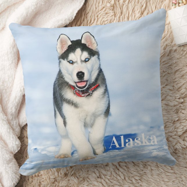 Simple Pet Photo Personalised Dog Lover Cushion (Creator Uploaded)