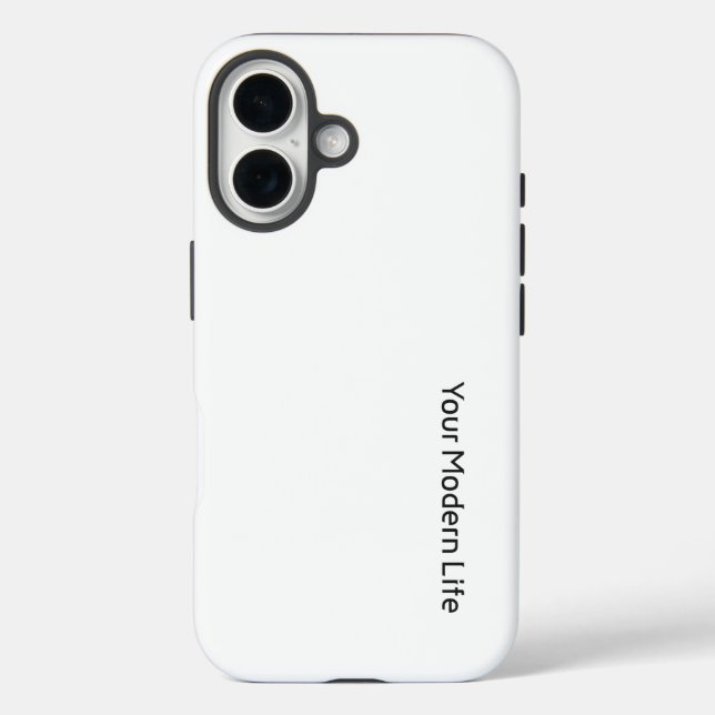Simple Phone Case - Your Modern Life (Back)