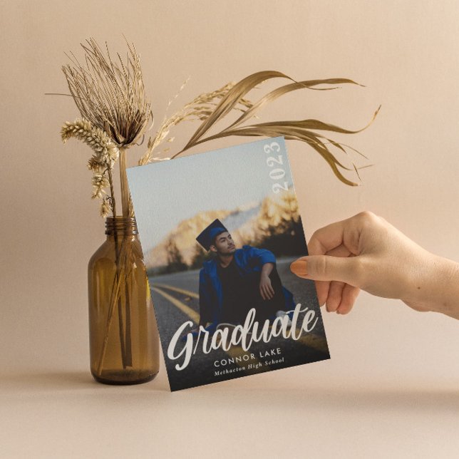 Simple Photo 2025 Graduation Party Invitation (Creator Uploaded)