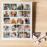 Simple Photo Collage 20 Picture Personalised Jigsaw Puzzle<br><div class="desc">Capture your cherished memories with this Simple Photo Collage Picture Personalised Jigsaw Puzzle. Featuring space for your favourite photos, this puzzle creates a stunning visual display of your special moments. Personalise it with your own images to make a unique gift for friends, family, or even yourself. Perfect for birthdays, anniversaries,...</div>